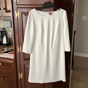 Vince Camuto white dress.